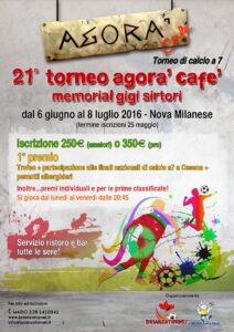 Scopri di più sull'articolo Tornei di Calcio a 7 Monza: Agorà Cafè