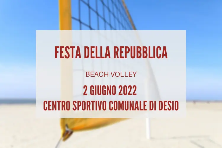 Al momento stai visualizzando Torneo Beach Volley Monza : Festa del Beach