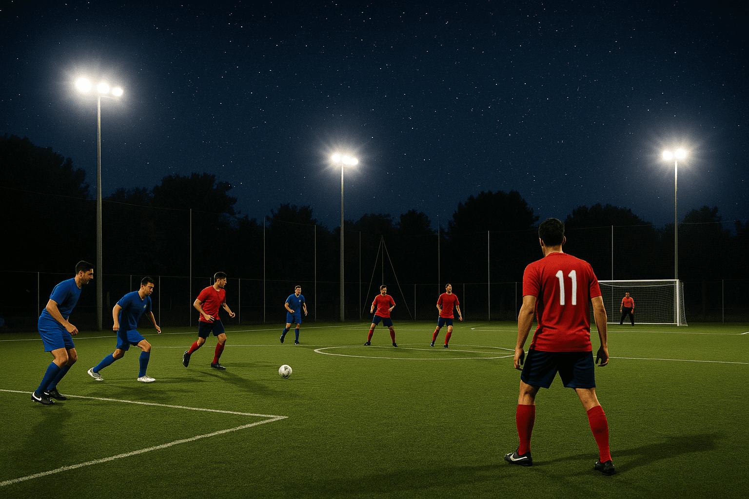 Torneo notturno di calcetto