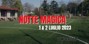 Scopri di più sull'articolo Torneo Calcio a5 notturno 1/2 Luglio 2023