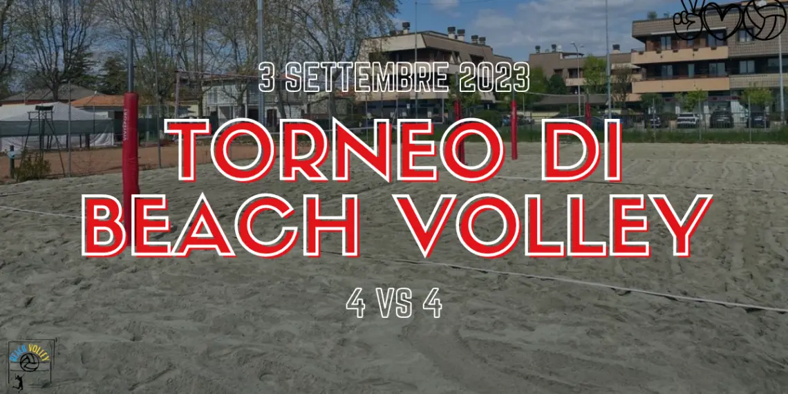 Al momento stai visualizzando Torneo di Beach Volley 2023 – 3 settembre