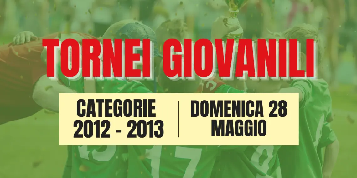 Scopri di più sull'articolo Torneo giovanile 2023 – 28 maggio