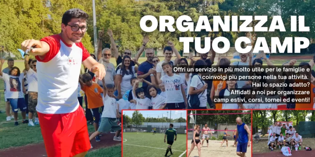 organizza il tuo camp