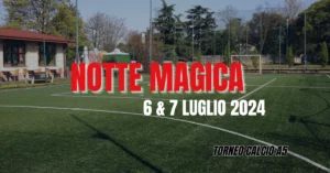 Scopri di più sull'articolo Notte Magica – Tornei calcio a5 6-7 Luglio 2024