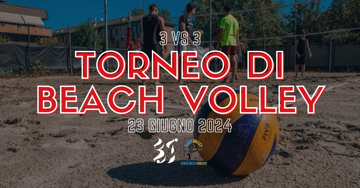 Al momento stai visualizzando Torneo Beach Volley 2024: 23 Giugno – Desio