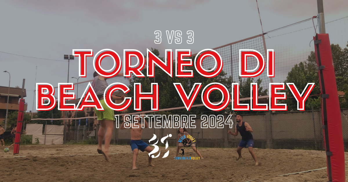 Al momento stai visualizzando Torneo Beach Volley in Brianza 2024: 1 Settembre