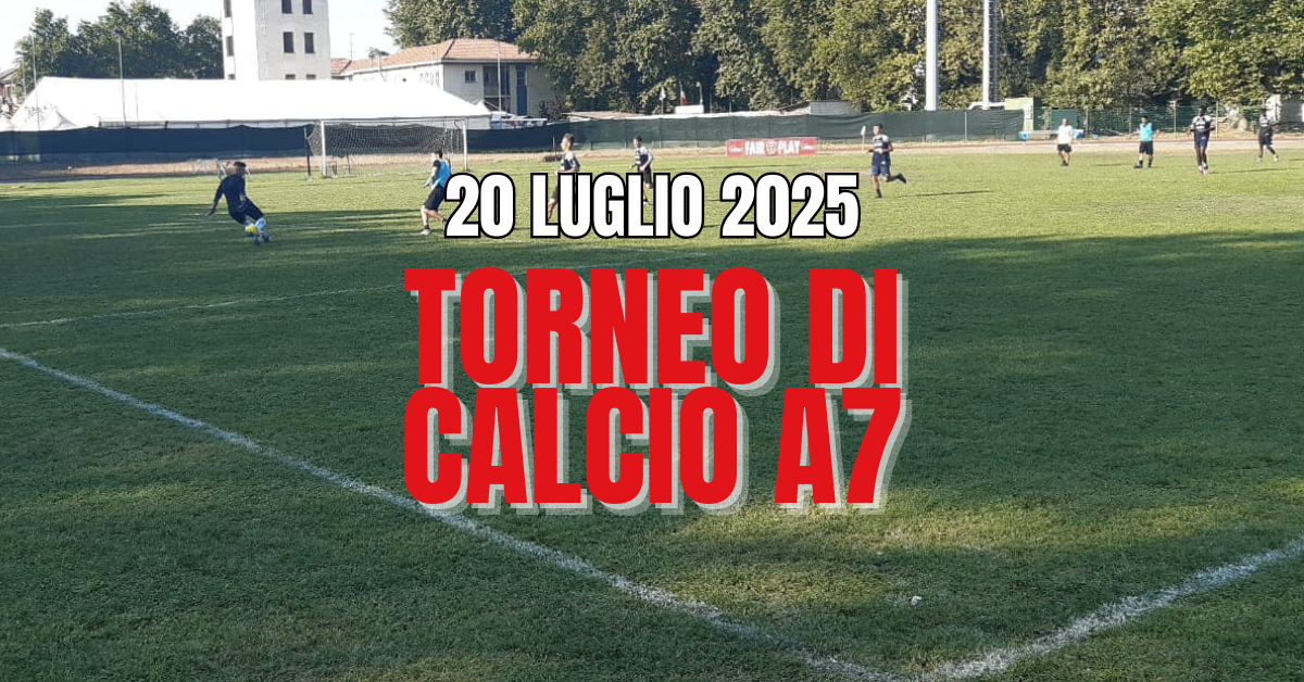 Al momento stai visualizzando Torneo calcio a 7 Lissone